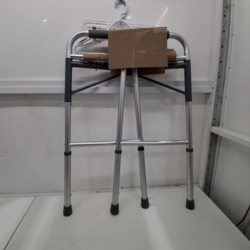 MEDLINE HEAVY DUTY FOLDING WALKER - FOR ADULTS 5'5"-6'4" (MODEL: G07767) image 2