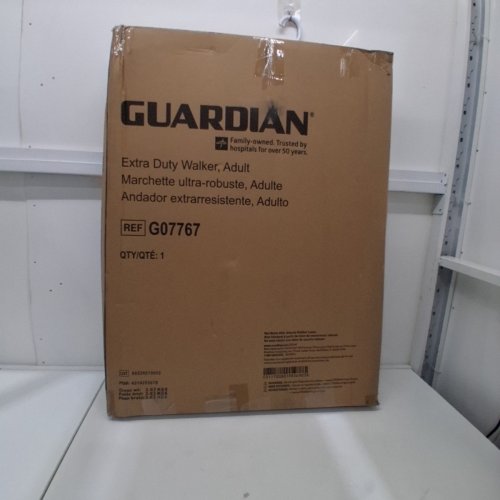 MEDLINE HEAVY DUTY FOLDING WALKER - FOR ADULTS 5'5"-6'4" (MODEL: G07767) image 4
