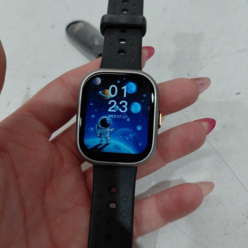 WATCH TRACKER WATERPROOF FITNESS SMARTWATCH - 1.85" SCREEN - BLACK (MODEL: W79) image 3