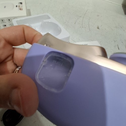 UNBRANDED MULTIFUNCTIONAL ELECTRIC NAIL MACHINE, 2-IN-1 NAIL TRIMMER AND FILE WITH LED LIGHT - FOR ALL AGES - PURPLE (MODEL: CH-705) image 5