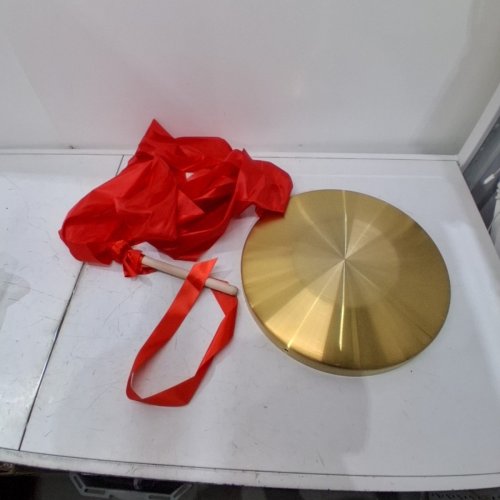RUIMIMI CHINESE GONG PERCUSSION INSTRUMENT - 16.4" - BRONZE image 2