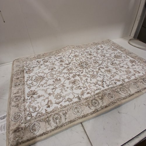 WASHLUXE PLUSH MEMORY FOAM BATHMAT - 24" X 36" - BEIGE (MODEL: 1901584) image 2