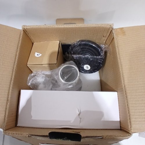 REANICE HOOKAH SET 1 PIPE HOSE - 15" - BLACK image 2