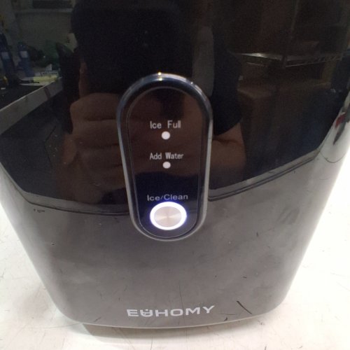 EUHOMY COUNTERTOP NUGGET ICE MAKER - 34LBS/DAY - BLACK (MODEL: IM-12S) image 2