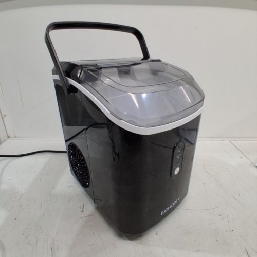 EUHOMY COUNTERTOP NUGGET ICE MAKER - 34LBS/DAY - BLACK (MODEL: IM-12S) image 3