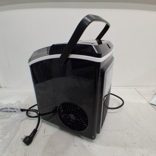 EUHOMY COUNTERTOP NUGGET ICE MAKER - 34LBS/DAY - BLACK (MODEL: IM-12S) image 4