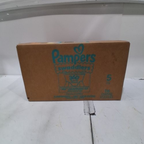 116PK PAMPERS SWADDLERS 360 PULL ON DISPOSABLE DIAPERS - SIZE 5 image 3
