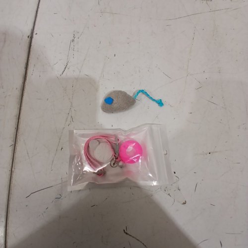WATERPROOF CAT TRACKER COLLAR WITH BELL AND SAFETY BUCKLE - 7" TO 13" - PINK image 2