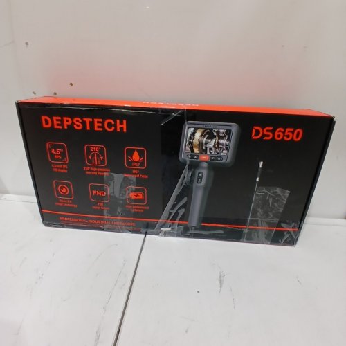 DEPSTECH 210* TWO-WAY ARTICULATING BORESCOPE TOOL, INDUSTRIAL ENDOSCOPE CAMERA WITH LIGHT - 0.24" PROBE - 5FT SNAKE (MODEL: DS 650) image 5