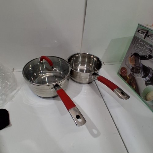 3PC VERKA MILK AND SAUCE PAN - STAINLESS STEEL ( MODEL:1801162) image 2