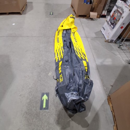 INTEX EXPLORER K2 2-PERSON INFLATABLE KAYAK SET WITH ALUMINUM OARS & PUMP - YELLOW (MODEL: 68307EP) image 2