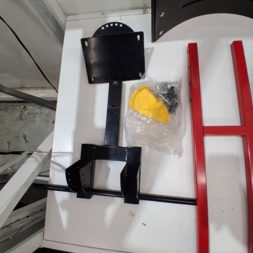 GARVEE SNOW SHOVEL WITH WHEELS - 29" - BLACK/RED (MODEL: PPG_33VRBZCN) image 4