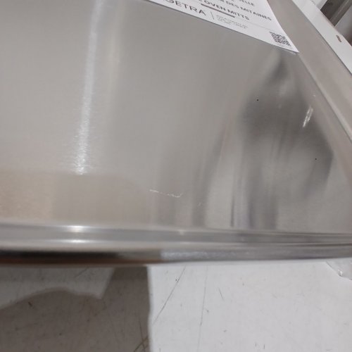 SAGETRA PERFORATED ALUMINUM BUN TRAY - 26" X 18" - SILVER image 3