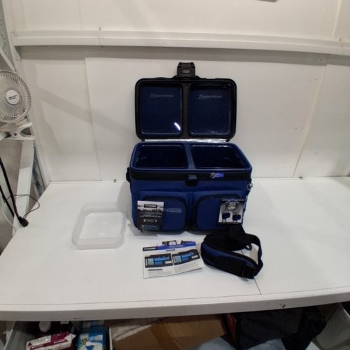 TITAN PRO TRIPLE ZIPPERLESS COOLER - 48 CANS - BLUE image 2