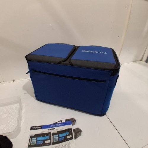 TITAN PRO TRIPLE ZIPPERLESS COOLER - 48 CANS - BLUE image 6
