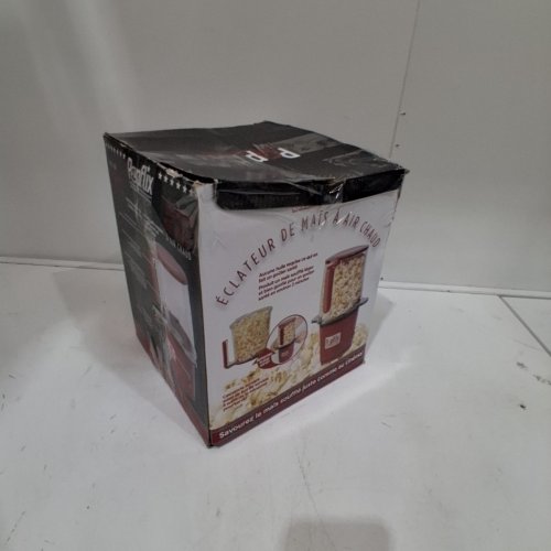 POPFLIX HOT AIR POPCORN POPPER - 8-CUP - RED (MODEL: PF-5976CRJ) image 5