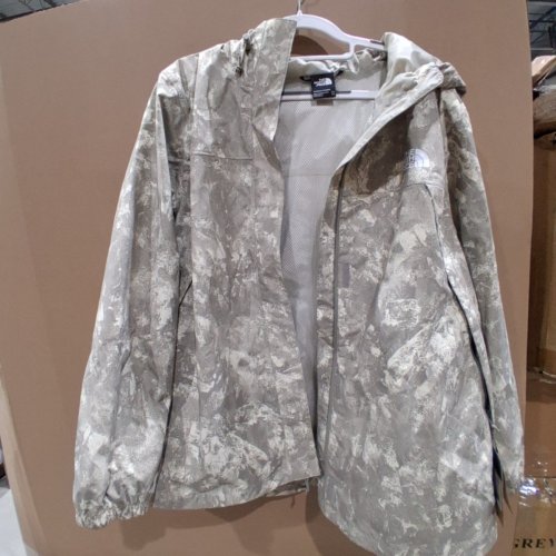WOMEN'S THE NORTH FACE ANTORA FULL ZIP RAIN JACKET - XXL - BEIGE PRINT - (STYLE: NF0A8ENUL7S) image 2