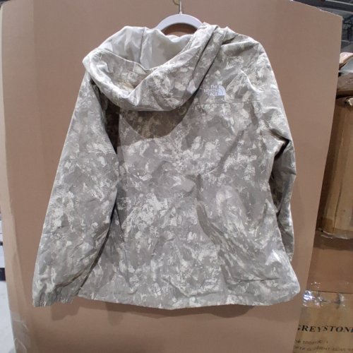 WOMEN'S THE NORTH FACE ANTORA FULL ZIP RAIN JACKET - XXL - BEIGE PRINT - (STYLE: NF0A8ENUL7S) image 3