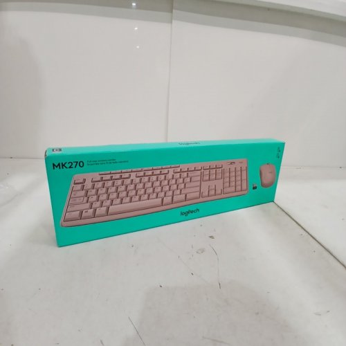 LOGITECH MK270 WIRELESS KEYBOARD AND MOUSE COMBO - 2.4 GHZ WIRELESS - PINK (MODEL: MK270) image 2