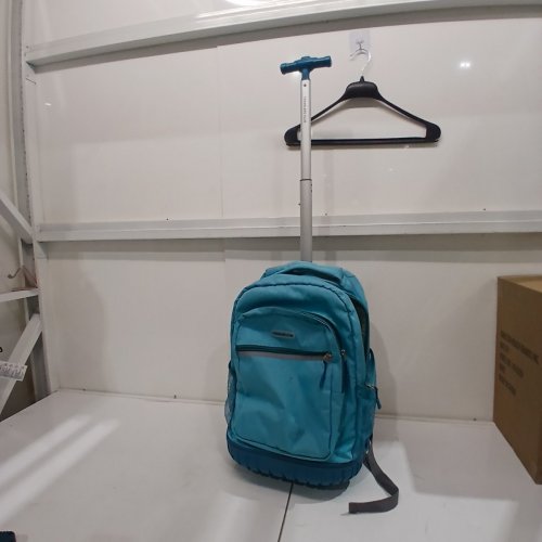 TRAVELERS CLUB ROLLING BACKPACK WITH LAPTOP COMPARTMENT - 20" - AQUA (MODEL: TCS-78520-430) image 2