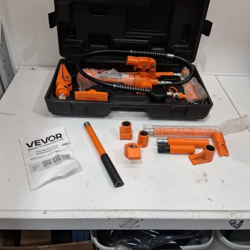 PORTABLE POWER JACK WITH PUMP - 4 TON CAP - ORANGE (MODEL: ZX0201 4T) image 3