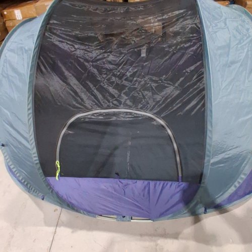 RIVENLO AUTOMATIC SETUP WATERPROOF DOUBLE-LAYER POP UP TENT WITH CARRY BAG - 5-6 PERSON - BLUE / GREY image 3