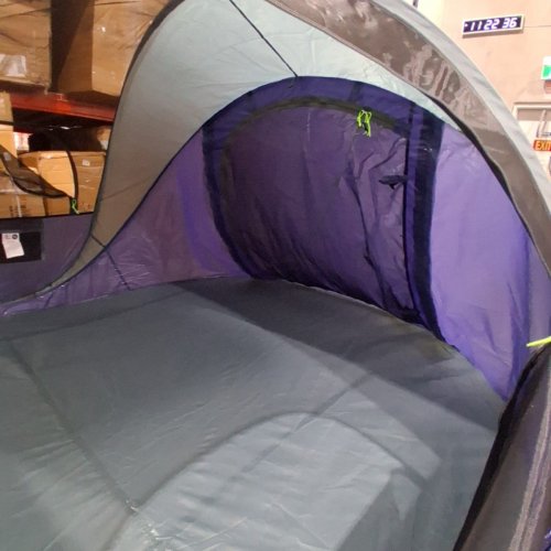 RIVENLO AUTOMATIC SETUP WATERPROOF DOUBLE-LAYER POP UP TENT WITH CARRY BAG - 5-6 PERSON - BLUE / GREY image 5