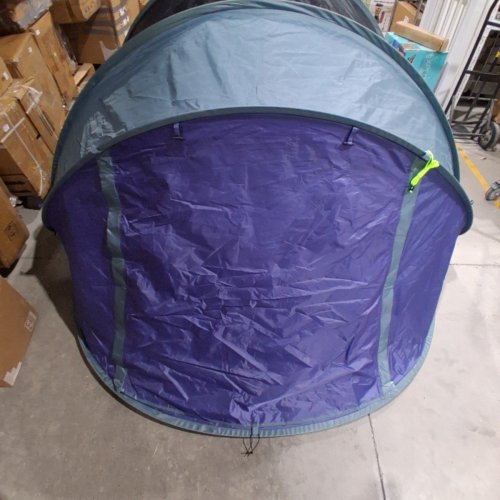 RIVENLO AUTOMATIC SETUP WATERPROOF DOUBLE-LAYER POP UP TENT WITH CARRY BAG - 5-6 PERSON - BLUE / GREY image 7