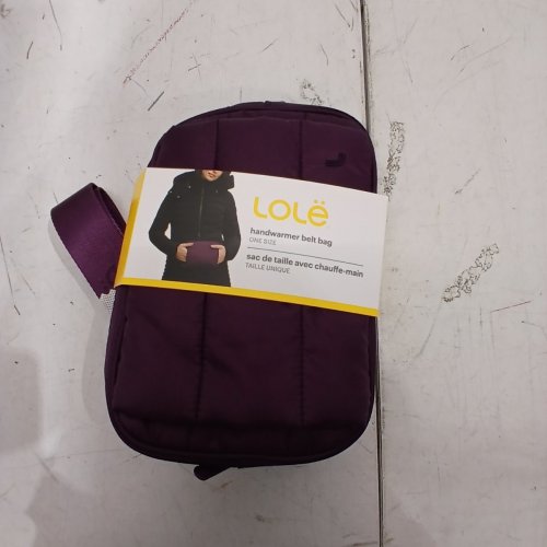 UNISEX LOLË HANDWARMER BELT BAG - ONE SIZE - PURPLE (STYLE: 1811718) image 2