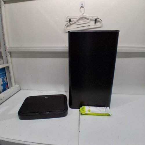 EKO NOVA SENSOR AUTOMATIC STAINLESS STEEL GARBAGE CAN WITH BAGS - 80L - BLACK image 3