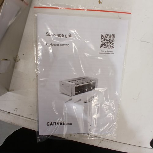 GARVEE SAUSAGE GRILL - SILVER (ITEM: QWESD) image 2
