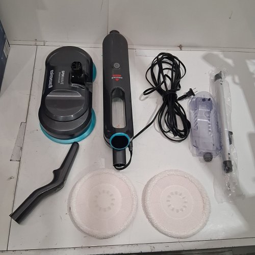 BISSELL SPINWAVE CORDLESS HARD FLOOR SPIN MOP - GREY/BLUE (MODEL: 2315B) image 3