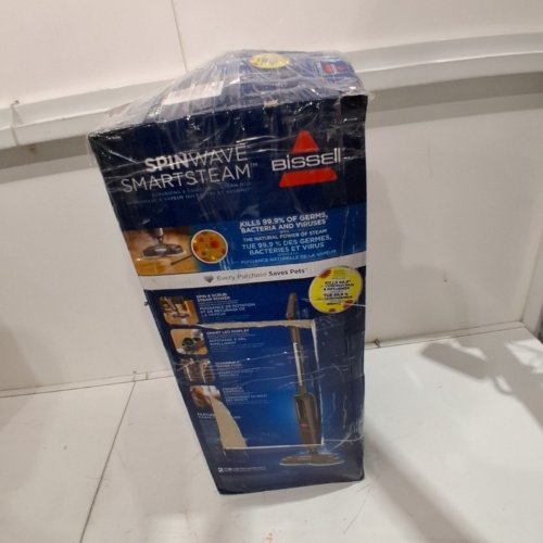 BISSELL SPINWAVE CORDLESS HARD FLOOR SPIN MOP - GREY/BLUE (MODEL: 2315B) image 7