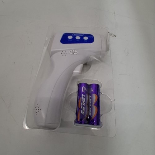 BERRCOM 3-IN-1 CONTACTLESS INFRARED THERMOMETER - WHITE/BLUE (MODEL: JXB-178 ) image 2