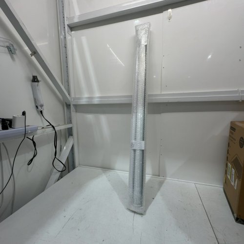 LUCKUP EASY FIX ZEBRA ROLLER BLINDS/SHADES - 41" X 72" - WHITE - (MODEL: DZSTBML) image 2