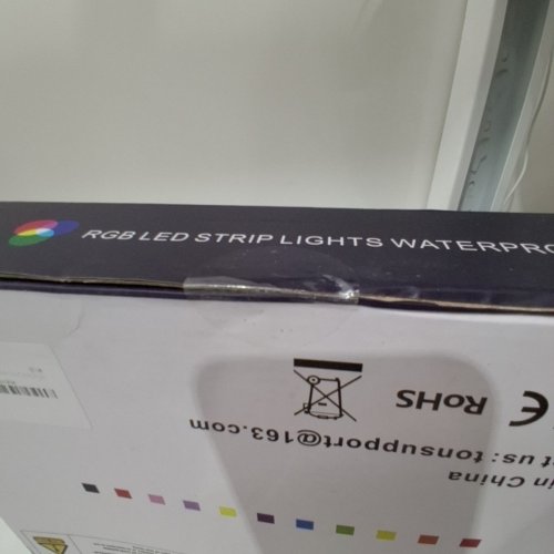LETIANPAI RGB OUTDOOR LED STRIP LIGHT WITH APP & MUSIC SYNC - IP68 WATERPROOF - 24V/2A - 200FT (MODEL: XVG9) image 3