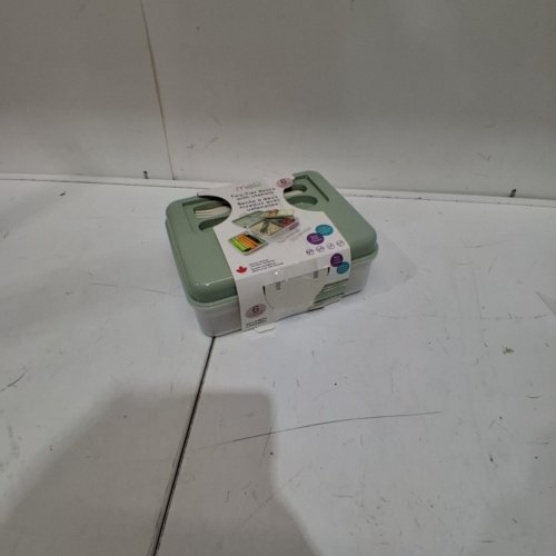 MELII 2-TIER BENTO LUNCH BOX - SAGE GREEN image 4