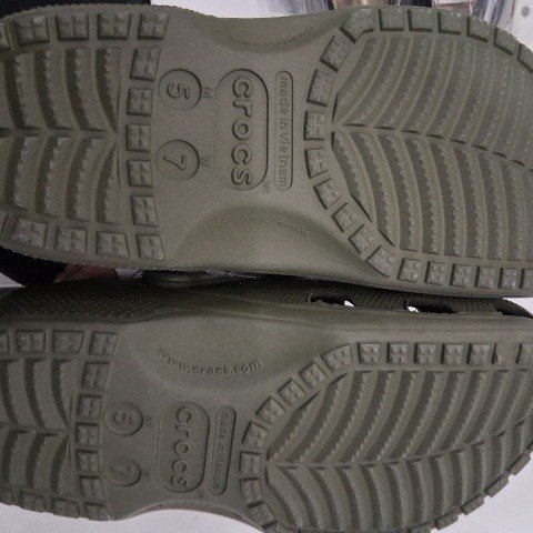 UNISEX CROCS CLASSIC CLOG - MEN'S 5 / WOMEN'S 7 - GREEN (STYLE 10001-100) image 3