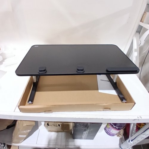 SAIJI LAPTOP TABLE BED TRAY - 23.6" X 13" - BLACK (MODEL: A6LQ-S) image 3