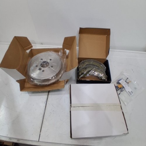 CMX/TOP QUALITY REAR BREAK DRUM AND BREAK SHOES KIT- FOR 2005 - 2006 TOYOTA CAMRY -(MODEL:8-9766/ NB-911B) image 2