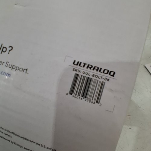ULTRALOQ BOLT SE WIFI FINGERPRINT SMART LOCK - BLACK (MODEL: UUL-BOLT-BK) image 3