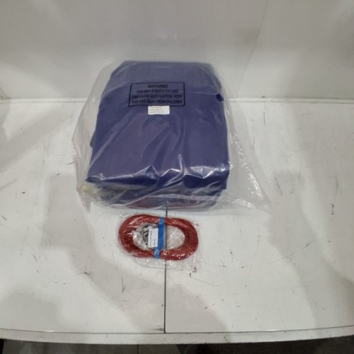 ROUND POOL COVER - 24FT POOL SIZE | 28FT COVER SIZE - DARK BLUE image 2