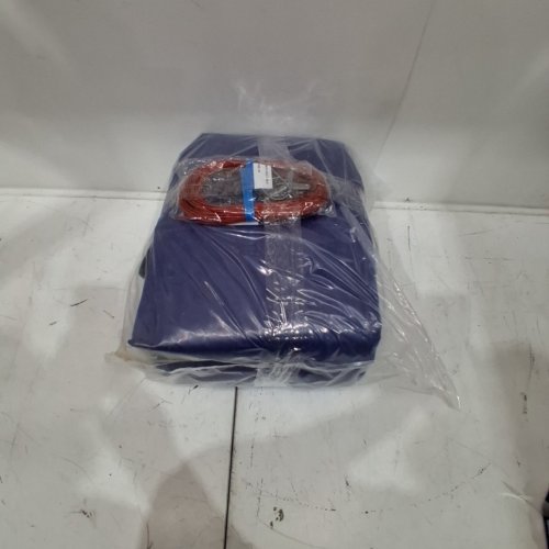 ROUND POOL COVER - 24FT POOL SIZE | 28FT COVER SIZE - DARK BLUE image 4