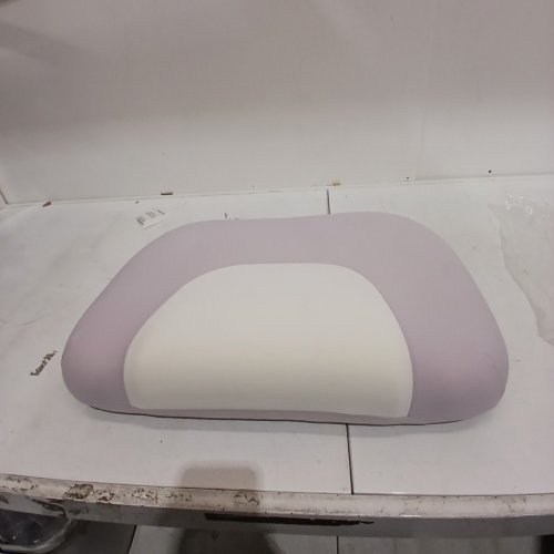 MELLOW HALO MEMORY FOAM SLEEPING PILLOW - STANDARD - PURPLE / WHITE image 2