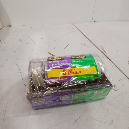 6PK SCOTCH GIFT WRAP TAPE AND MAGIC TAPE - CLEAR image 3