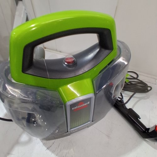 BISSELL LITTLE GREEN PROHEAT PORTABLE DEEP CLEANER/SPOT CLEANER WITH SELF-CLEANING HYDRORINSE TOOL - GREEN/GREY (MODEL : 2513B) image 2