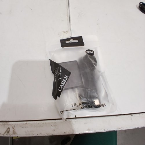2PC USB-C CHARGER CABLE AND BLOCK - BLACK image 2