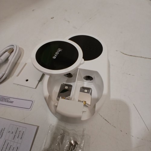 IHAVE WALL-MOUNTED UV TOOTHBRUSH HOLDER SANITIZER, FITS UP TO 2 BRUSHES - WHITE (MODEL: F6) image 4