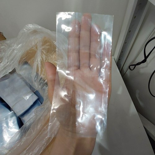 ~6000PK MULTI USE HEAT SHRINK PLASTIC BANDS - 7" X 3.5" - CLEAR image 3