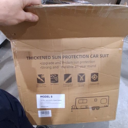 UMBRAUTO RV COVER - THICKENED SUN PROTECTION - GRAY (MODEL: 8 ) image 7